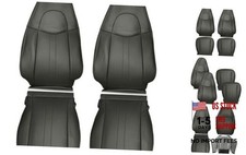 Driver and Passenger Side Bottom and Top Lean Back Replacement Seat Cover