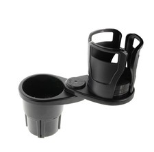 Car Cup Holder Expandable Swivel Base Shockproof Cushion Pads For Console
