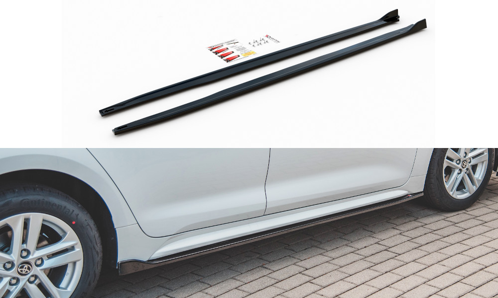 Bas de caisse Maxton Toyota Corolla XII Touring Sports contre profil banal