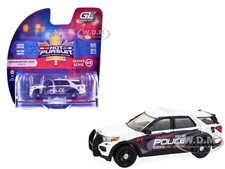 2024 FORD INTERCEPTOR UTILITY CANADA MILITARY POLICE 1/64 BY GREENLIGHT 43065 E