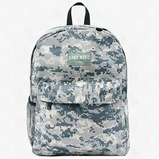 East West USA BC101S Digital Military Travel Backpack ACU Camo Green New