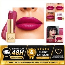 OULAC Rouge à Lèvres Mat Métallique Magenta, Longue Tenue, Vegan 4,3g
