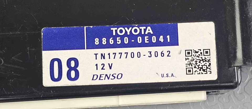Módulo de control de temperatura amplificador de aire acondicionado Lexus RX350 2010-2011 OEM 88650-0E041 Foto 2 de 4
