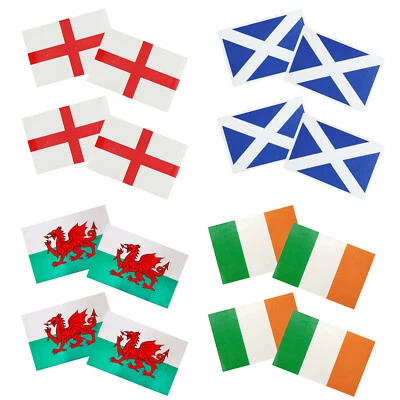 ILOVEFANCYDRESS 6 NATIONS TEMPORARY TATTOO PACKS ENGLAND IRELAND SCOTLAND WALES RUGBY SPORTS