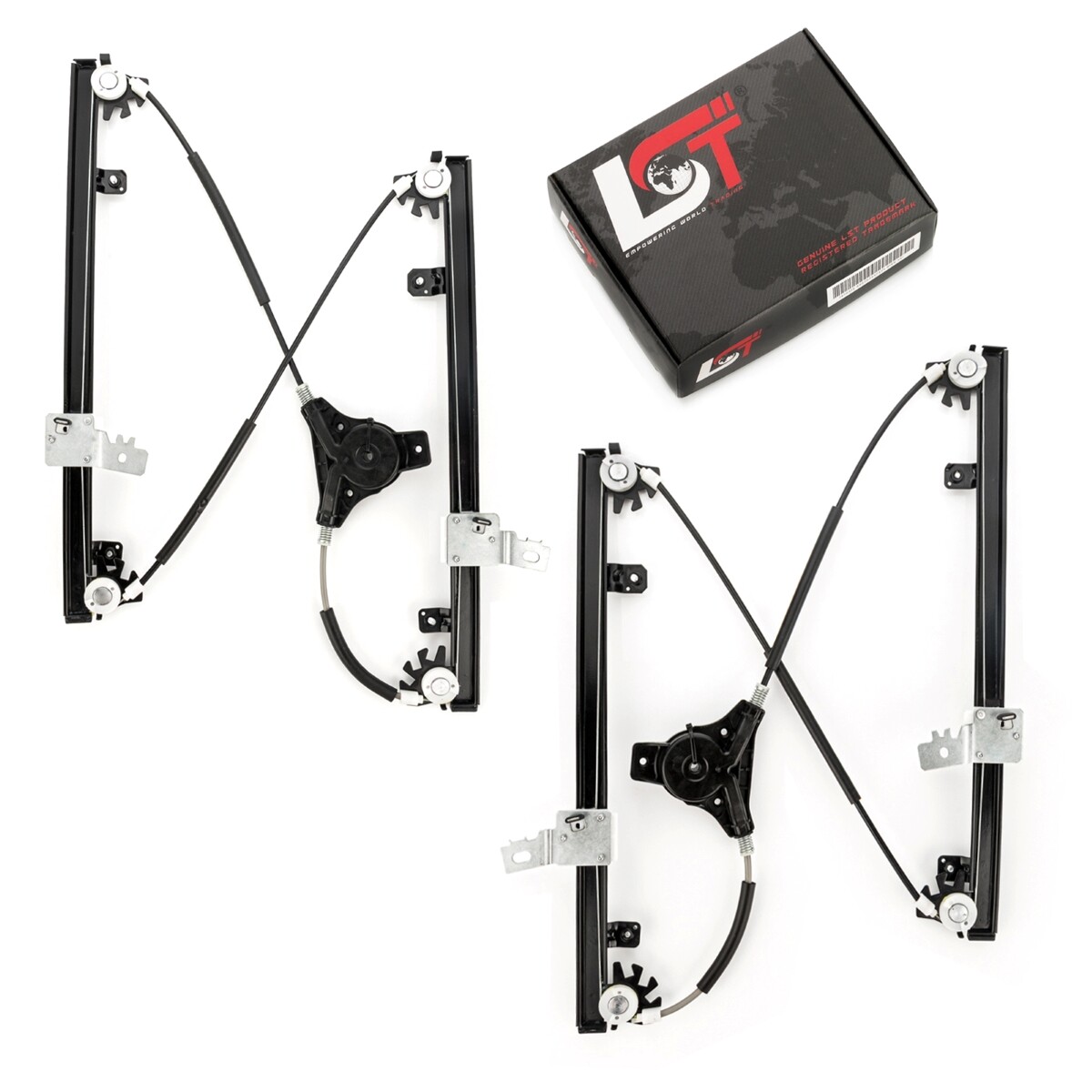 2X Electric Window Lifter Set Front For NISSAN PRIMERA P12 WP12