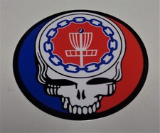 -New-4" Disc Golf Sticker-Ace Your Chains--Very High Quality-