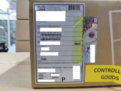 C9200L-48P-4X-E Cisco C9200L 48p 10/100/1000 PoE+ 740W, 4x10G uplink, Essential