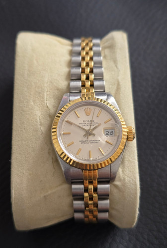 Rolex Lady-Datejust Gold & Steel Date Watch Ref. 69173