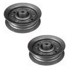 2 Pack Idler Pulley Fits AYP Sears Husqvarna 173438 532104360 532173438 131494