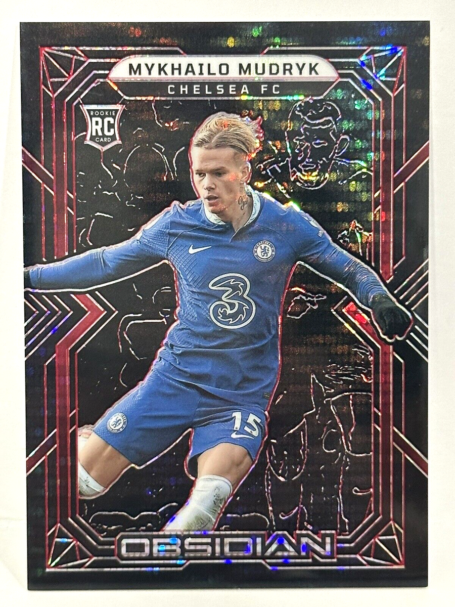 2022-23 Panini Obsidian - Mykhailo Mudryk #182 Electric Etch Red