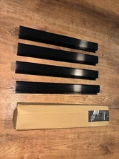 EVEO Cable Management  J Channel- 4 Pack Cord Cover- Cable Raceway- Cable