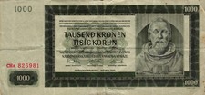 Ro 566d (P16) 1000 Kronen 1942 Serie CHa