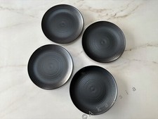 Next Black Bronx Set of 4 Dinner Plates