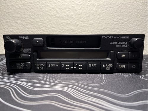1997-2002 Toyota Corolla AM FM Radio Single Cassette Player Unit OEM 86120-02150