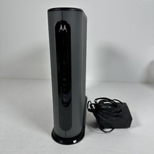 Motorola MG8702 Cable Modem AC3200 WiFi Router Powers On As Is For Parts Only