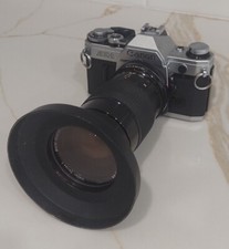 Canon AE-1 SLR Film Camera, Vivitar Series 1 Macro Focusing Lens, 28-90 mm