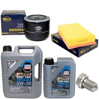 MotoröL Filter Set 5W-30 6 Liter + ÖLablassschraube FüR VW Transporter VI 2.0TSI
