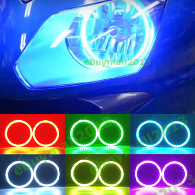 eyeリング RGB halo ring for Kawasaki ZX6R ZX636 03-06 headlight angel