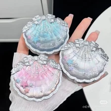 Flower Know Shell Pearl Collection Embossed Blush Fine, flower knows shell blush