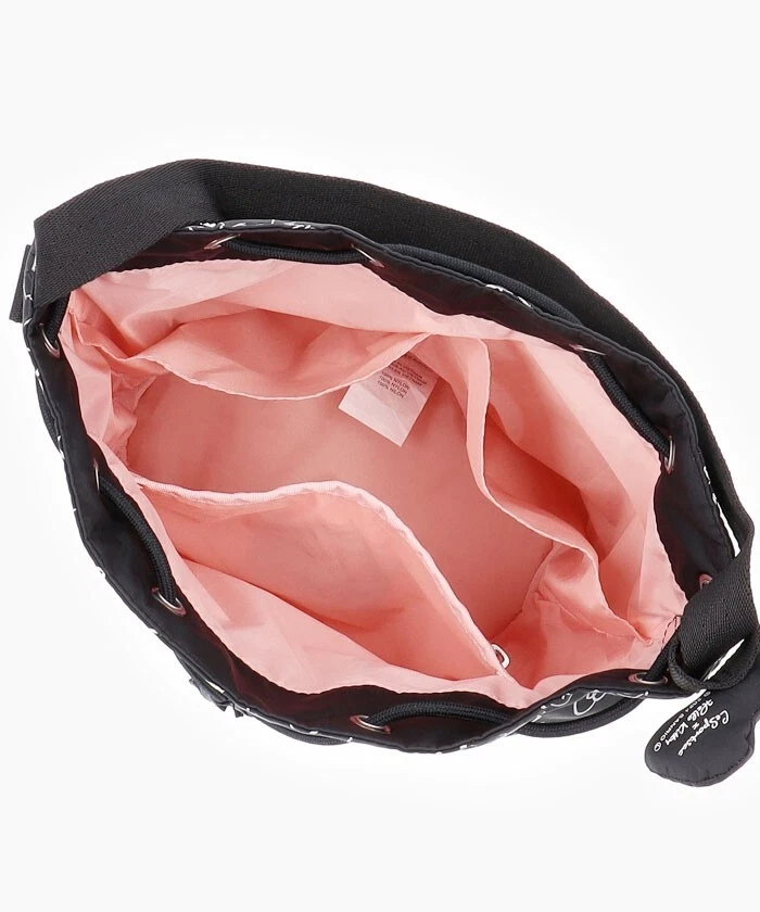 BOLSO CUBO CON CORDÓN LESPORTSAC HELLO KITTY 50 Aniversario NUEVO JAPÓN F/S Foto 4 de 4