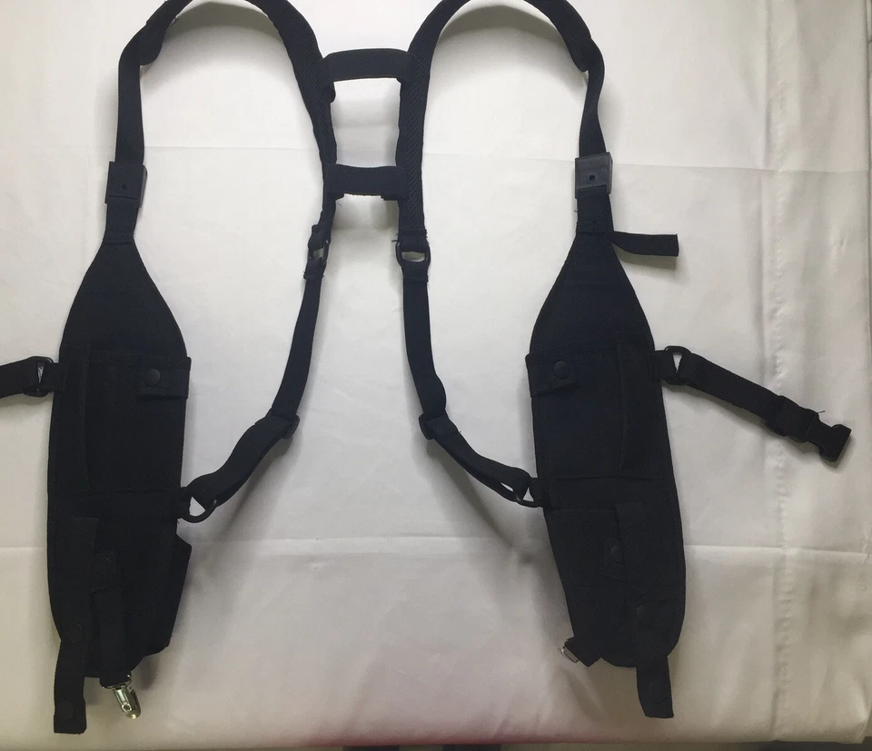 Imbracatura fondina radio doppia spalla NUOVA - SPEDIZIONE OGGI - Immagine 3 di 3