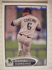 DANIEL CORCINO 2012 Topps Pro Debut baseball card CUBS REDS DODGERS 97 RC ROOKIE