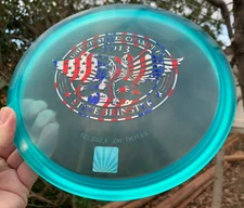 2013/2014  Champion Roc USDGC Disc Golf (w/Certificate) Innova PDGA Rancho #974
