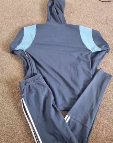 Men's Adidas Areoready Blue Tracksuit Set Size XS - Picture 4 of 4