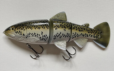 Jerry Rago Raptor Hardbait 10  Brand New Castaic Swimbait