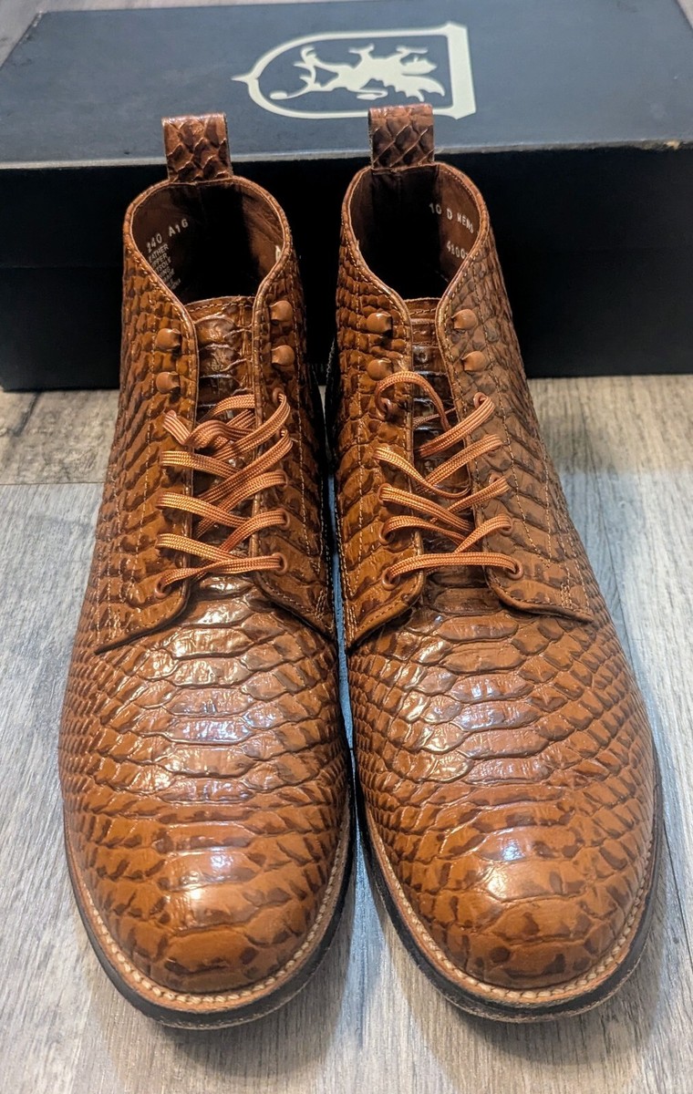 Stacy Adams Pre-owned Madison Boots Stacy Adams Madison Leather High Top Cap Toe Boot At The  main image 4