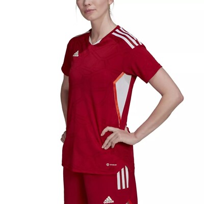 Adidas Polo Shirt. Condivo 22 Aeroready. RRP £80. UK 12. 100% Cotton. Logo. New.