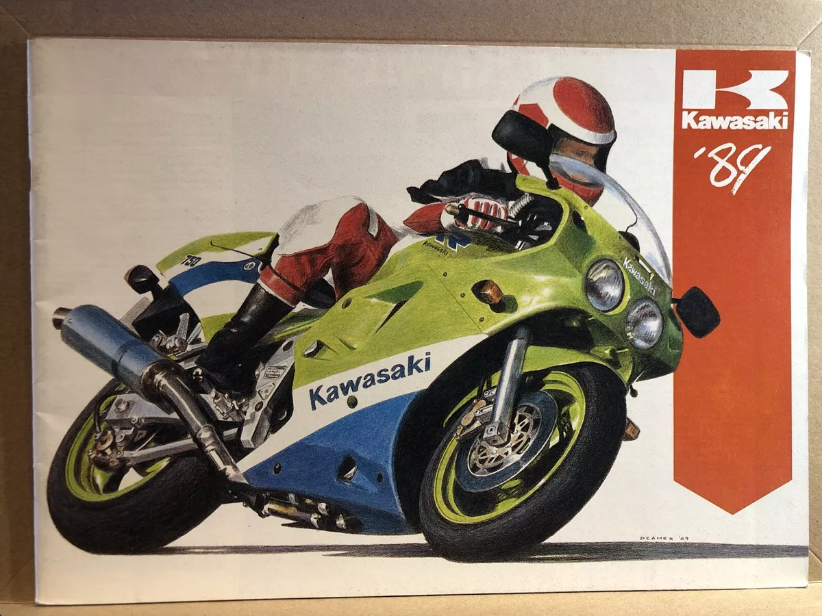 Genuine Kawasaki 1989 Motorcycles Brochure 153