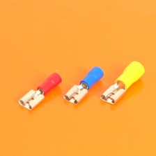 Insulated Electrical Crimp Terminals Spade Ring Bullet Fork Butt Wire Connectors