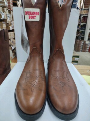 Durango‎ Leather Lace Up Farm Ranch Western Boots Durango Spr Men main image 3
