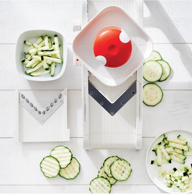 Tupperware Profi Mando Chef Obst und Gemüsehobel Reibe Zerkleinerer *NEU* - Bild 2 von 4