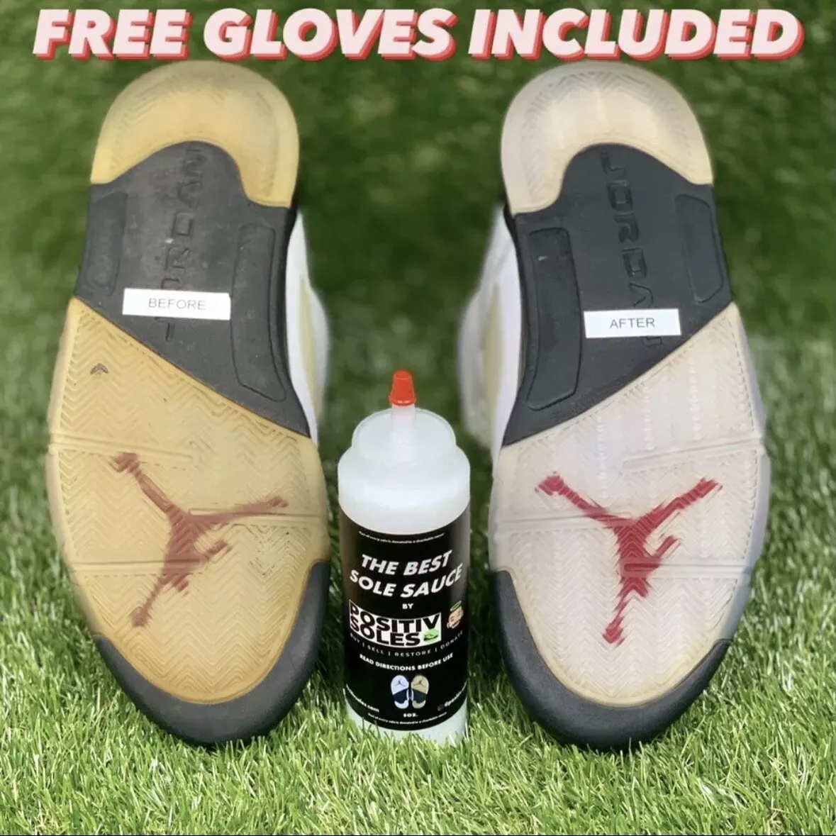 Sole Bright Alternative : A Better Way To Restore Yellow Soles 