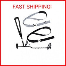 2 Pack Metal Detector Sling - Adjustable Shoulder Strap for Metal Detecting - Go