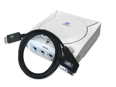 Sega Dreamcast DC RGB SCART Cable 15/31kHz 480i/480p High Quality