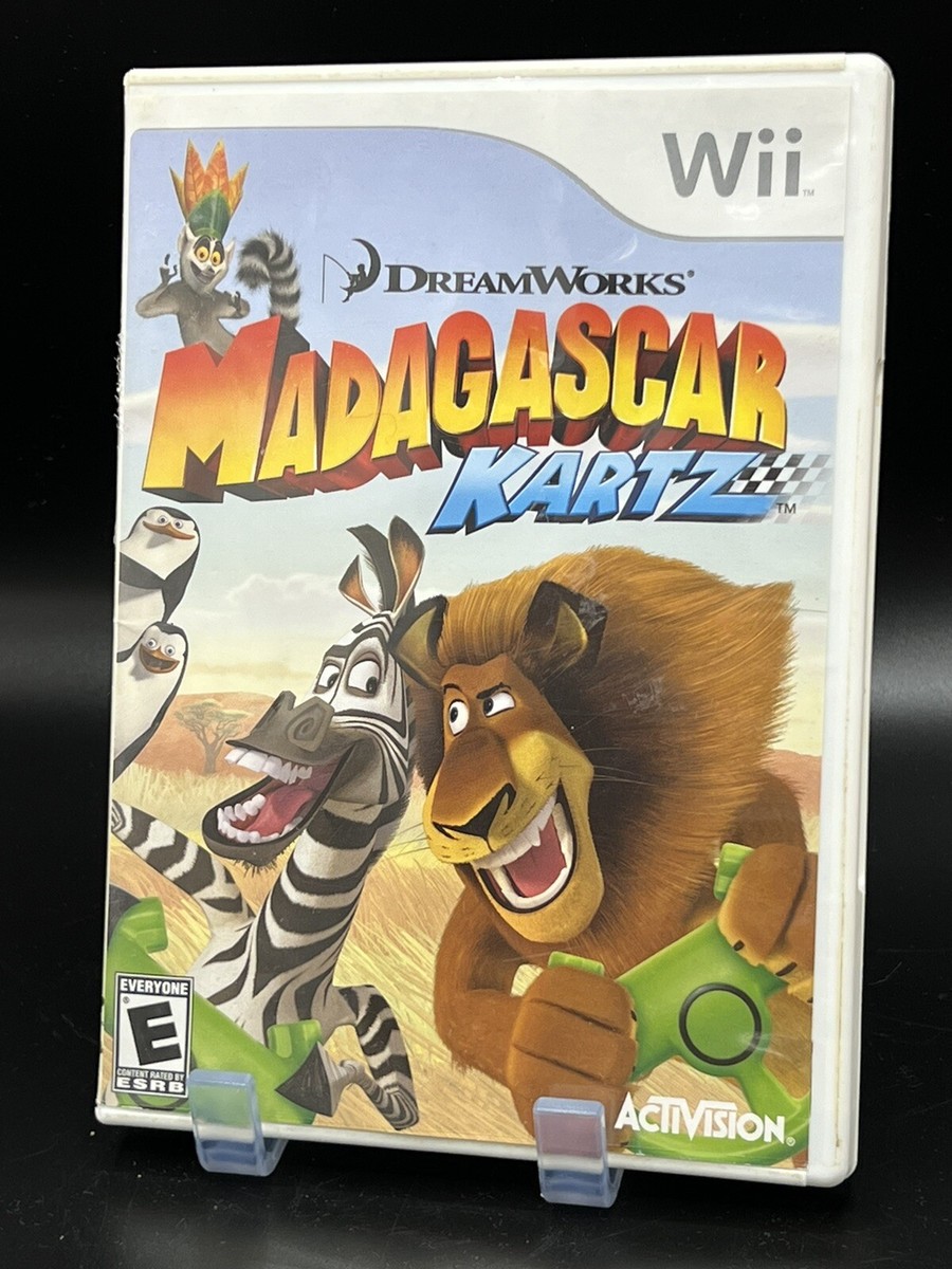 Madagascar Kartz Nintendo Wii Kart Racing Video Game Racer Karts