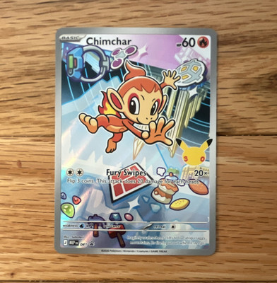Pokémon Chimchar 041 Promo ME - First Partner Series 1 English (FRESH)