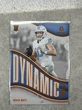 2024 Panini Luminance Dynamic Rookies Orange Drake Maye Patriots /100