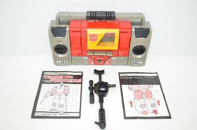 Blaster 100% Complete 1985 Vintage G1 Transformers Boombox Action Figure