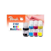 Peach Patrone Epson Ciss 102 Multipack Bk,C,M,Y Remanufactured