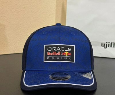 Red Bull Racing 2026 Blue New Era Stretch Snap Cap F1 Team Hat NEW