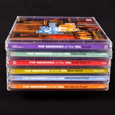 CD Pop Memories of the 1960s Complete 160 Song Box Set 10 Disc Time Life Music