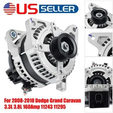 OEM Alternator For Jeep Wrangler 3.8L 2009 2010 2011 11243 11294 11295 4801304AA