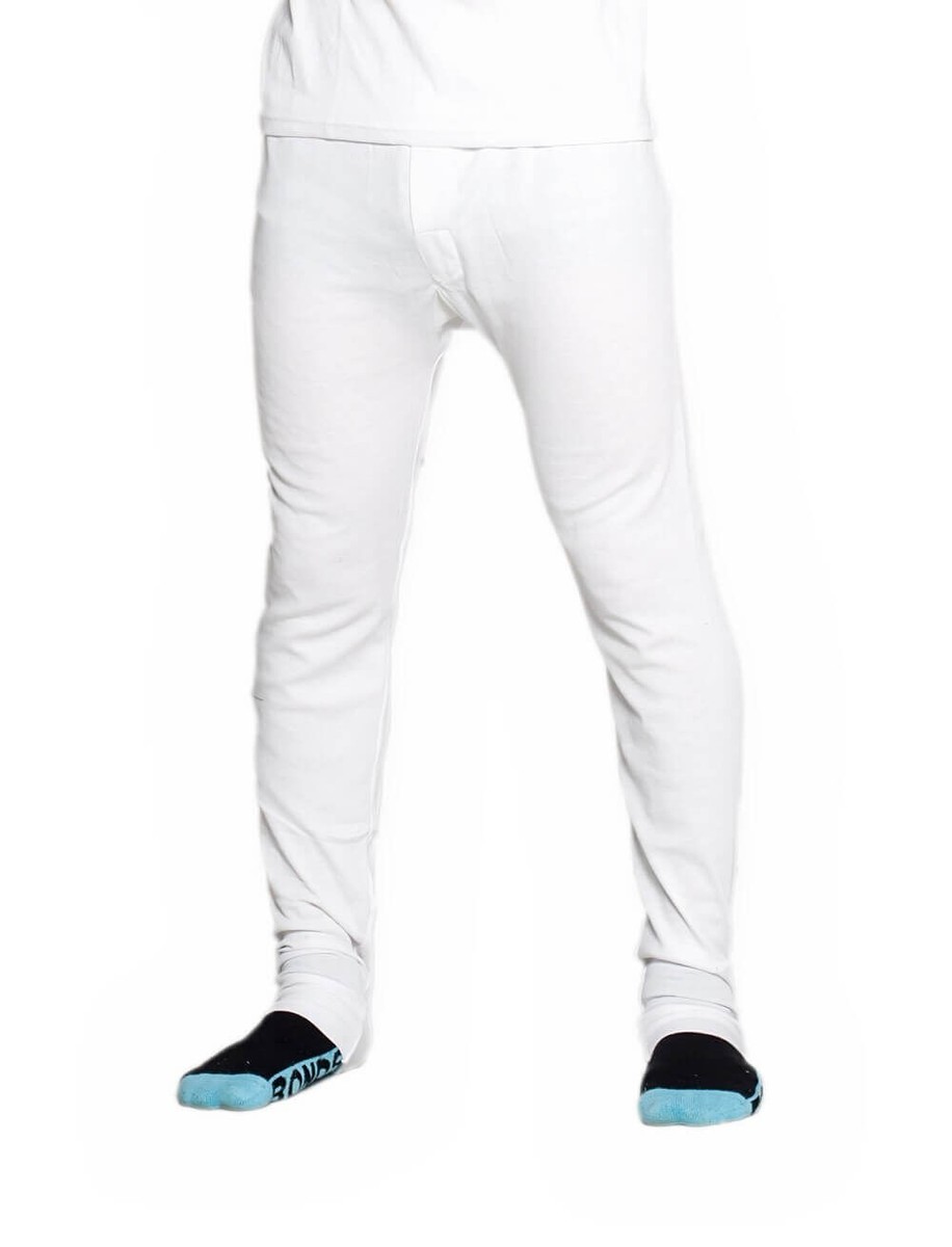Pantaloni Termici Lunghi Uomo Bonjour Thermal - Confezione Da 2 Paia, In Cotone E Poliestere - Per Freddo E Outdoor
