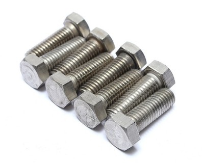 1/2''-13 X 1-1/2'' Stainless Steel Hex Bolts, 8pcs