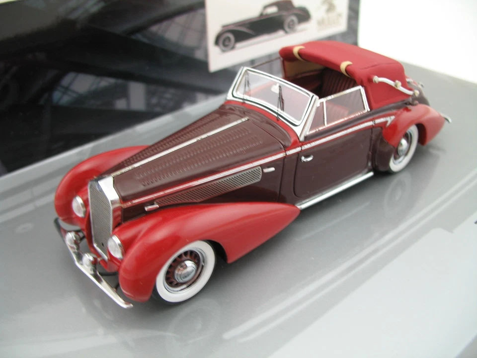 Minichamps 1:43 Model 115130, Mullin: 1939 Delage D8-120 Cabriolet, MIB - Image 2 of 4