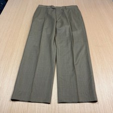 Vintage Jos A Bank wool Pants Trousers men's 34x28 Talon Zipper trad dressy